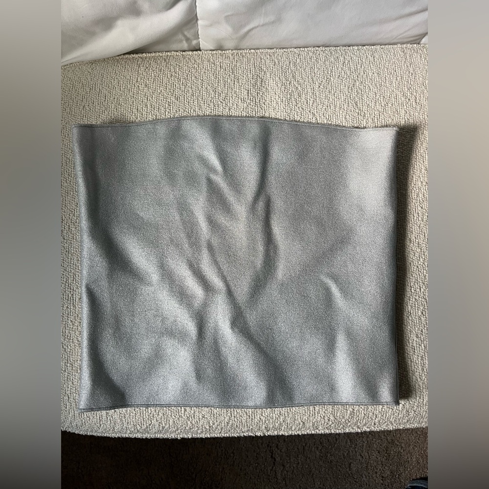 Zara metallic top